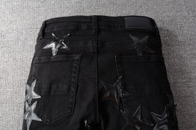 IAC | Black star skinny jeans