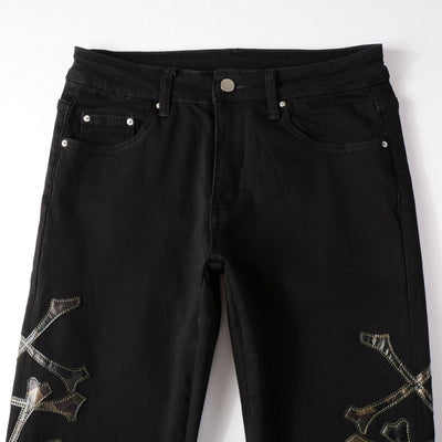 IAC | D-Generation military black skinny jeans