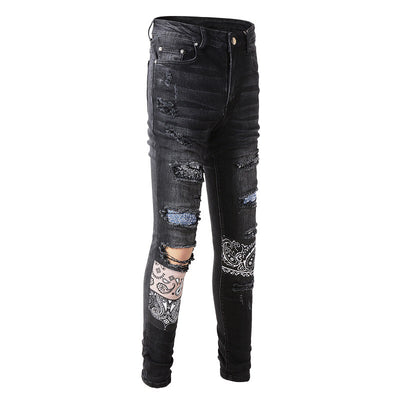 IAC | Dark bandana black skinny jeans