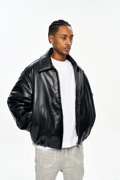 IAC| Bully leather jacket