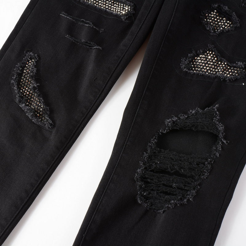 IAC | Trippie skinny dark jeans