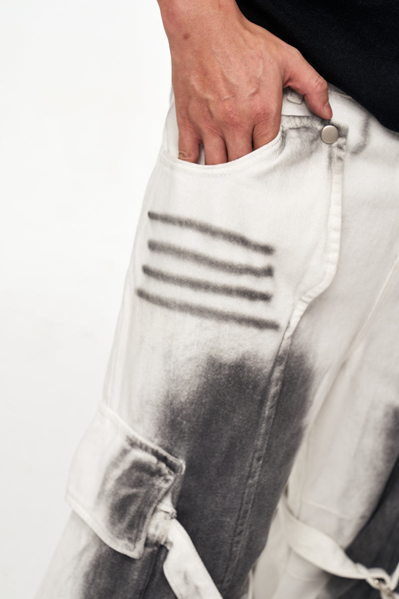 IAC | White Nazgul white loose pants