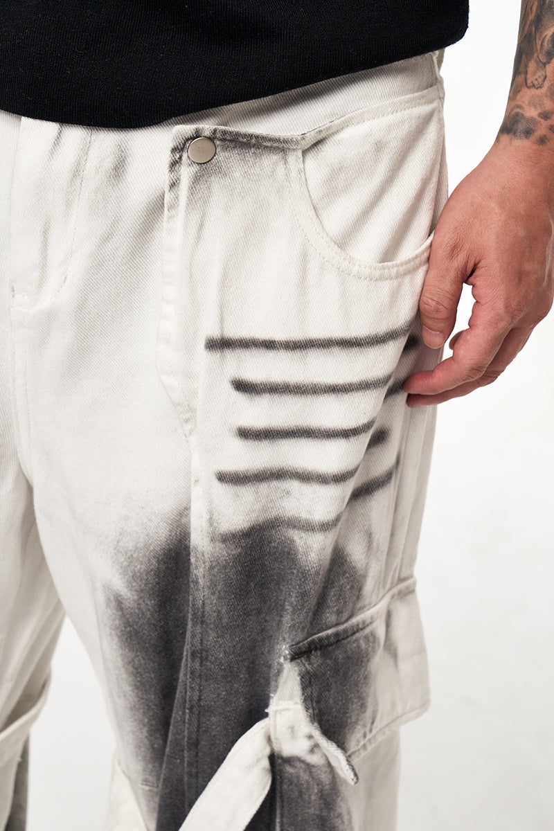 IAC | White Nazgul white loose pants