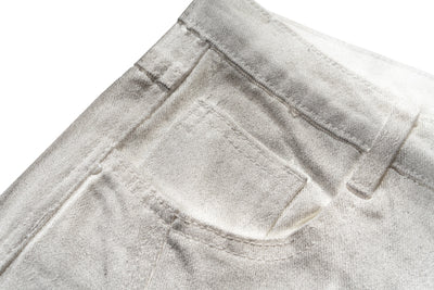 IAC | Dirty Angel white loose denim