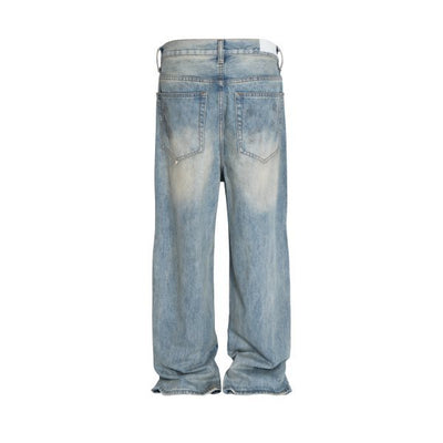 IAC | Dirty Painted loose denim