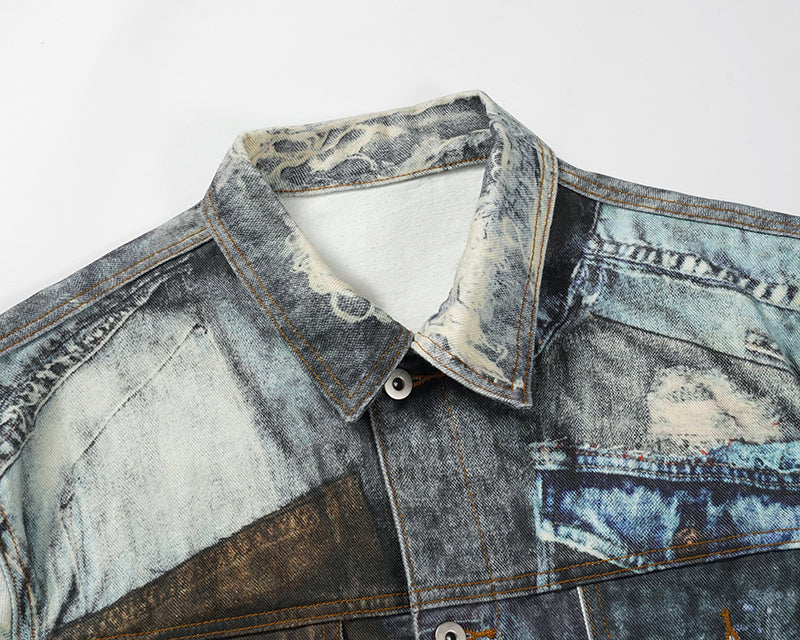 IAC | Tokio washed denim jacket