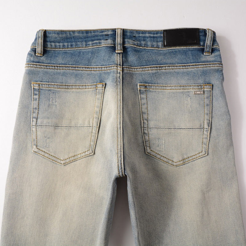 IAC | Pumpkin light blue skinny jeans