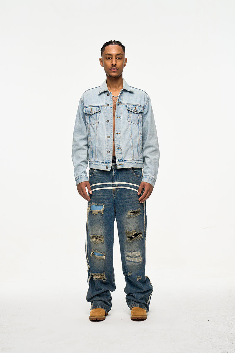 IAC | SCVM God Denim azzurro