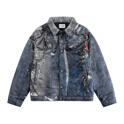 IAC | Damned Chain denim jacket