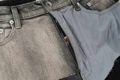 IAC | Dark en?gma denim in pelle