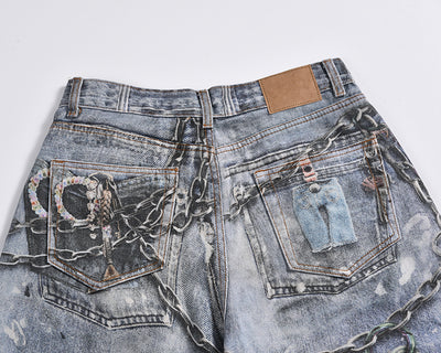 IAC | Damned Chain wicked denim azzurro