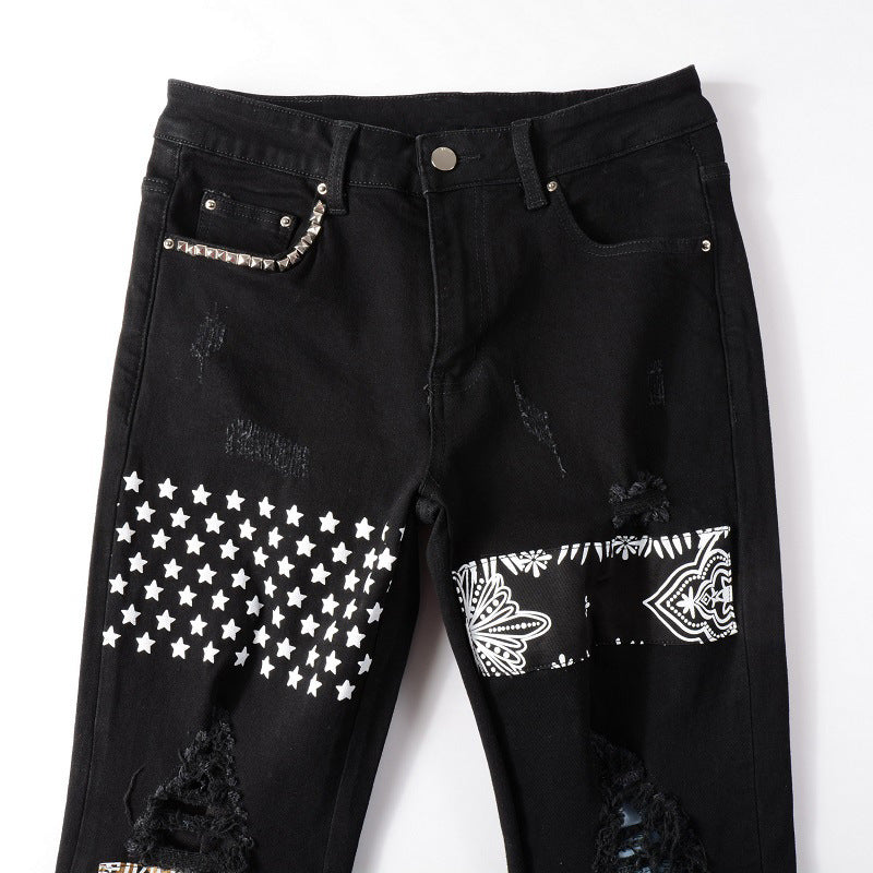 IAC | Tribal Chief black skinny jeans