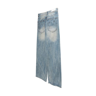 IAC | Dirty Painted loose denim