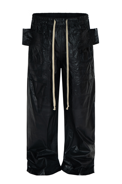 IAC | Dark Creatch Leather Pants