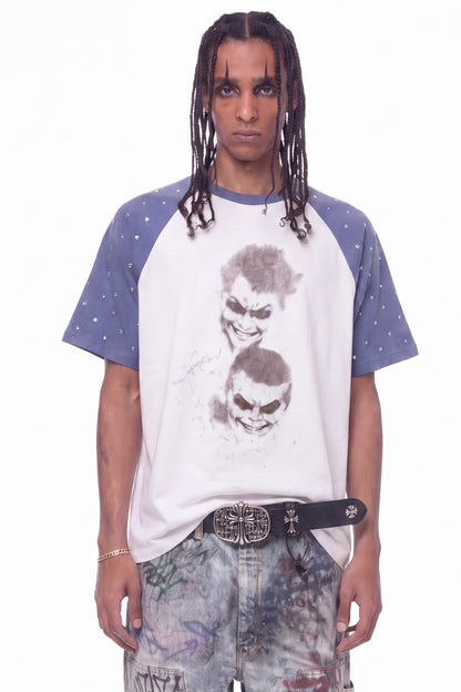 IAC | MAD JOKE RHINESTONES TEE