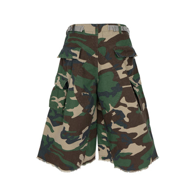IAC | Camo loose shorts