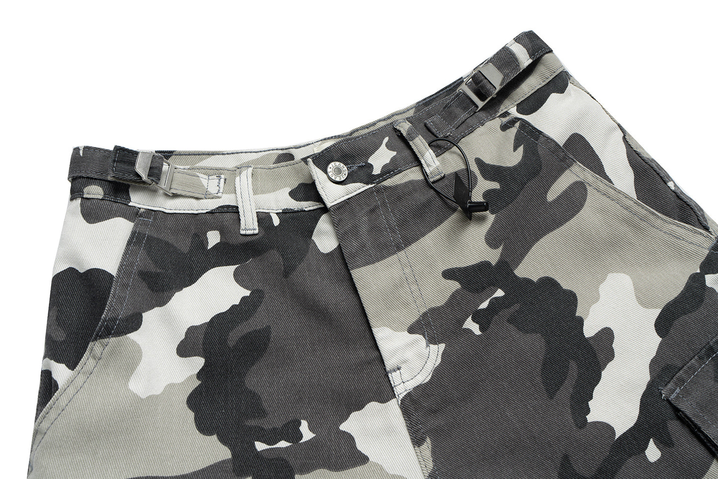 IAC | DOUBLE WHITE CAMO SHORTS I AM SEX