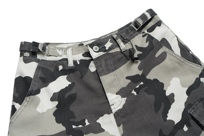 IAC | DOUBLE WHITE CAMO SHORTS I AM SEX