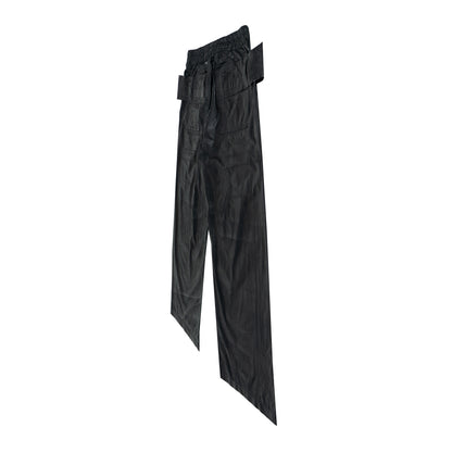 IAC | Dark Creatch Leather Pants
