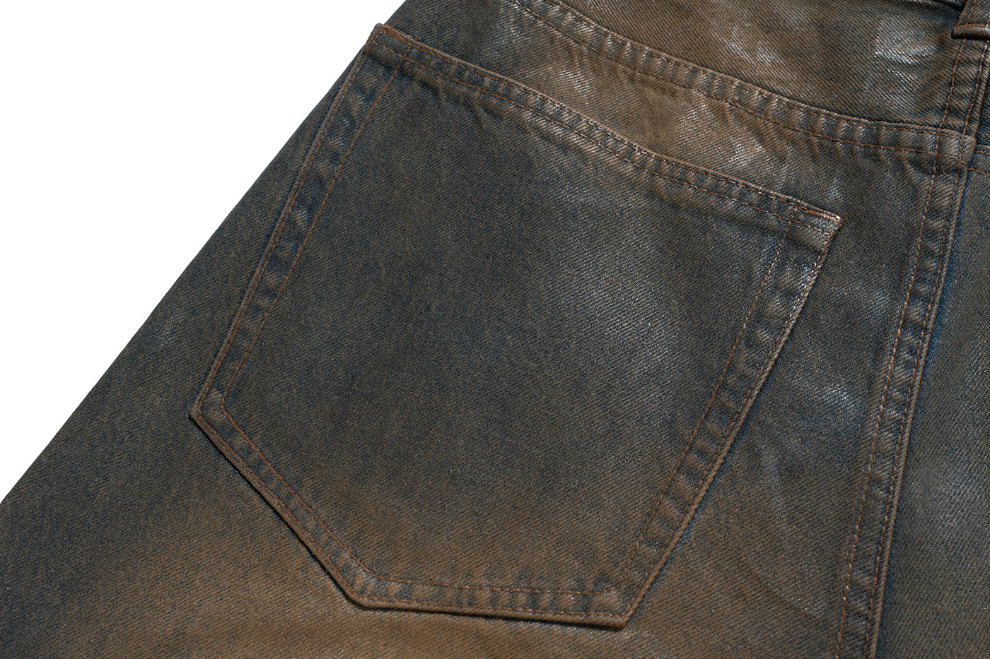 IAC | Dirty lucid denim pants