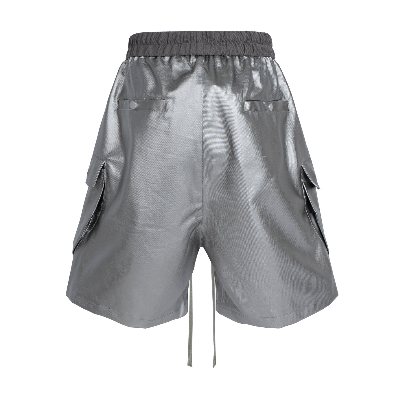 IAC | Black 0pium leather shorts
