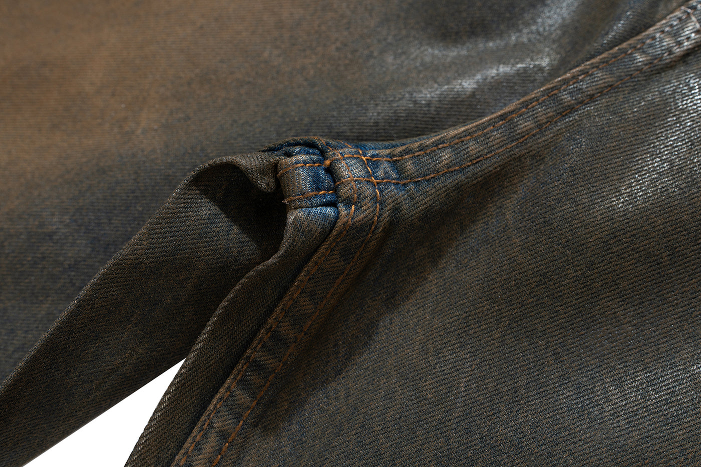 IAC | Dirty lucid denim pants