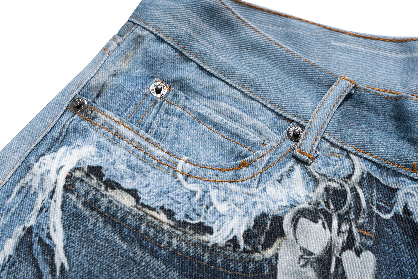 IAC | TORN PAGES JEANS
