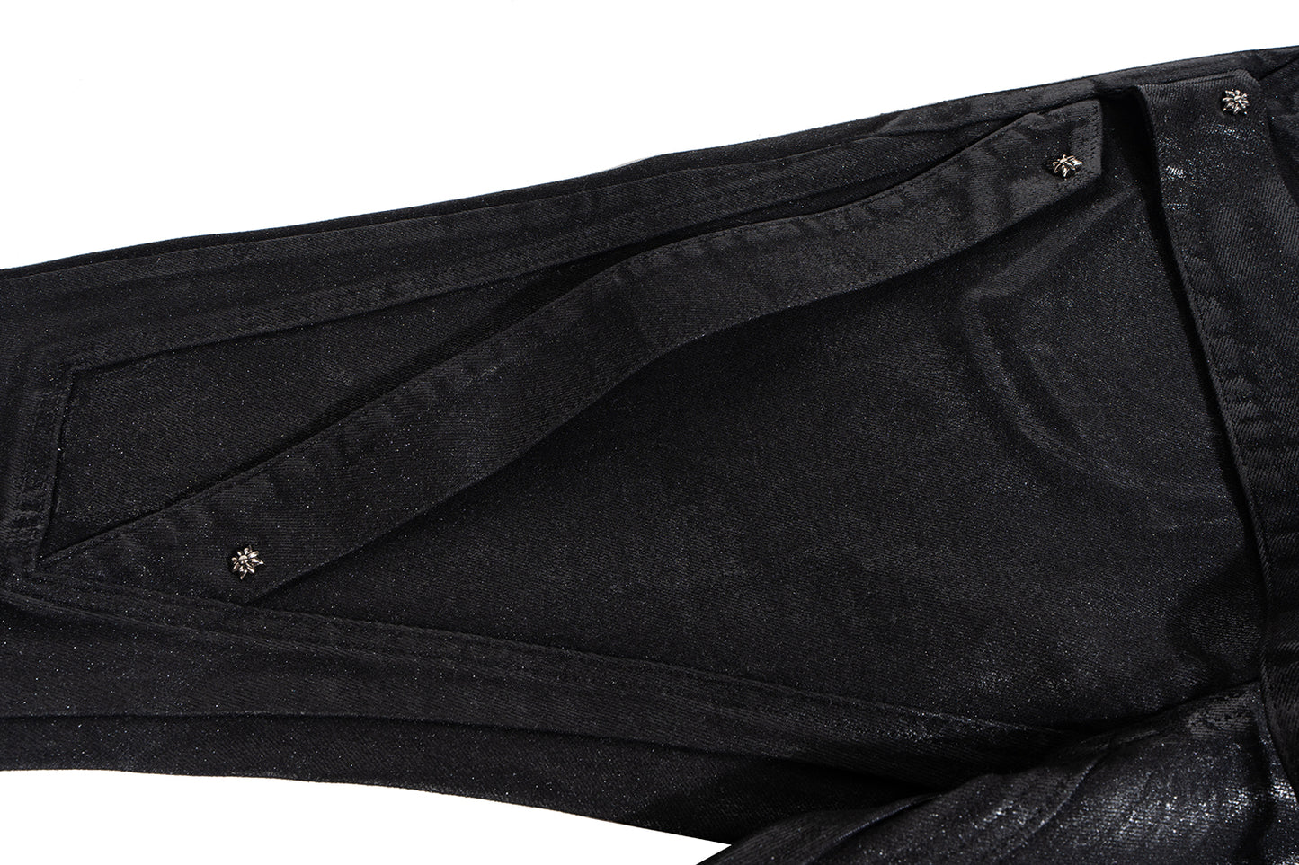 IAC | WAXED BELTED JEANS