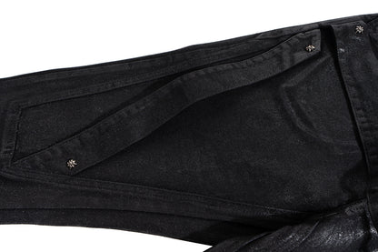 IAC | WAXED BELTED JEANS
