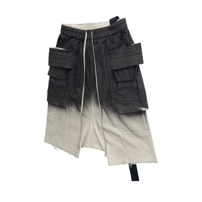 IAC | Dark creatch cargo shorts