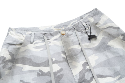IAC | White Camo loose shorts