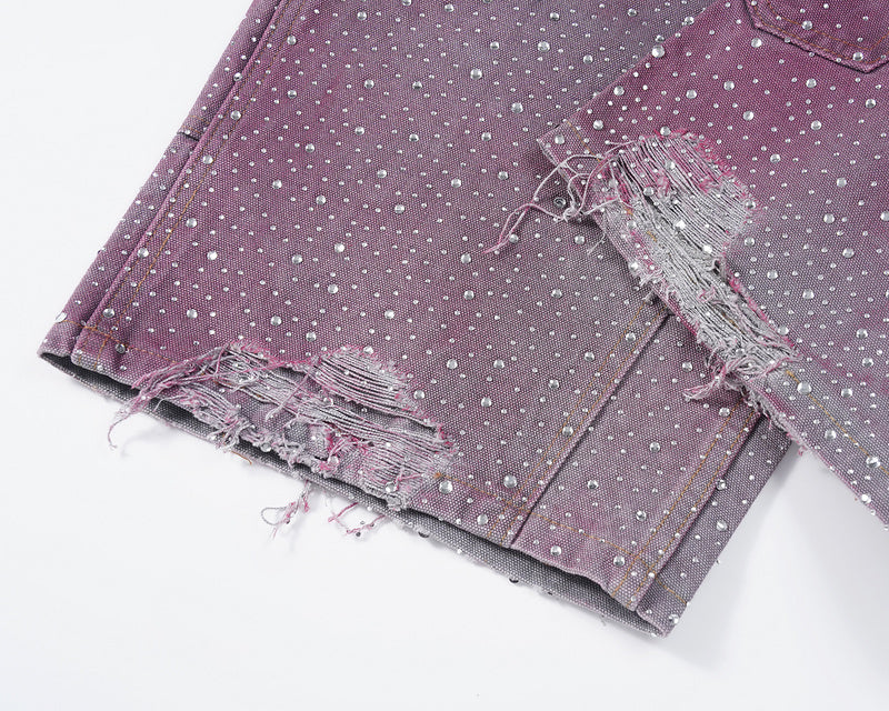 IAC | Toxic denim loose shorts