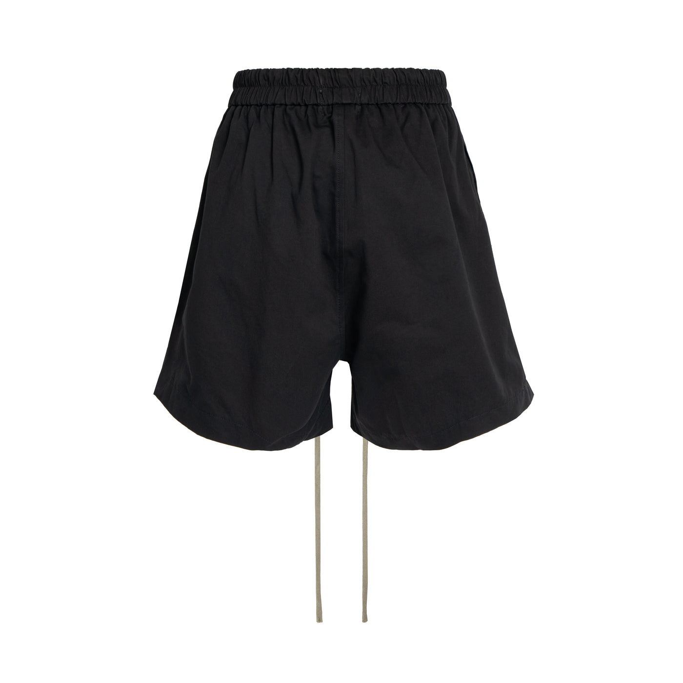 IAC | Black big zipper boxer shorts
