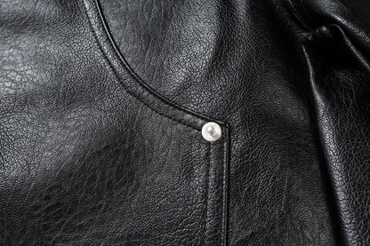 IAC | LEATHER CARPENTER PANTS