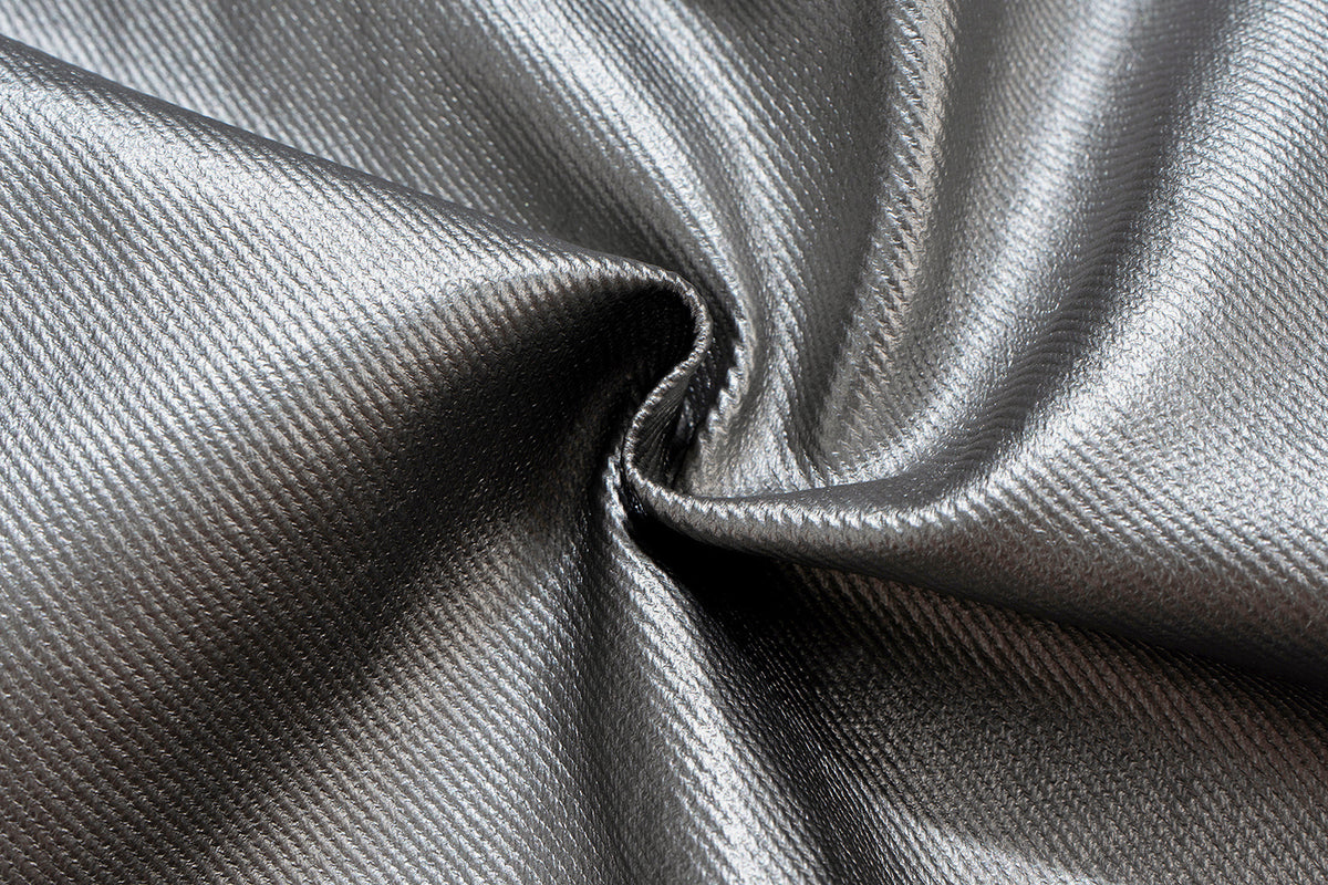 IAC | Silver OO leather cargo pants
