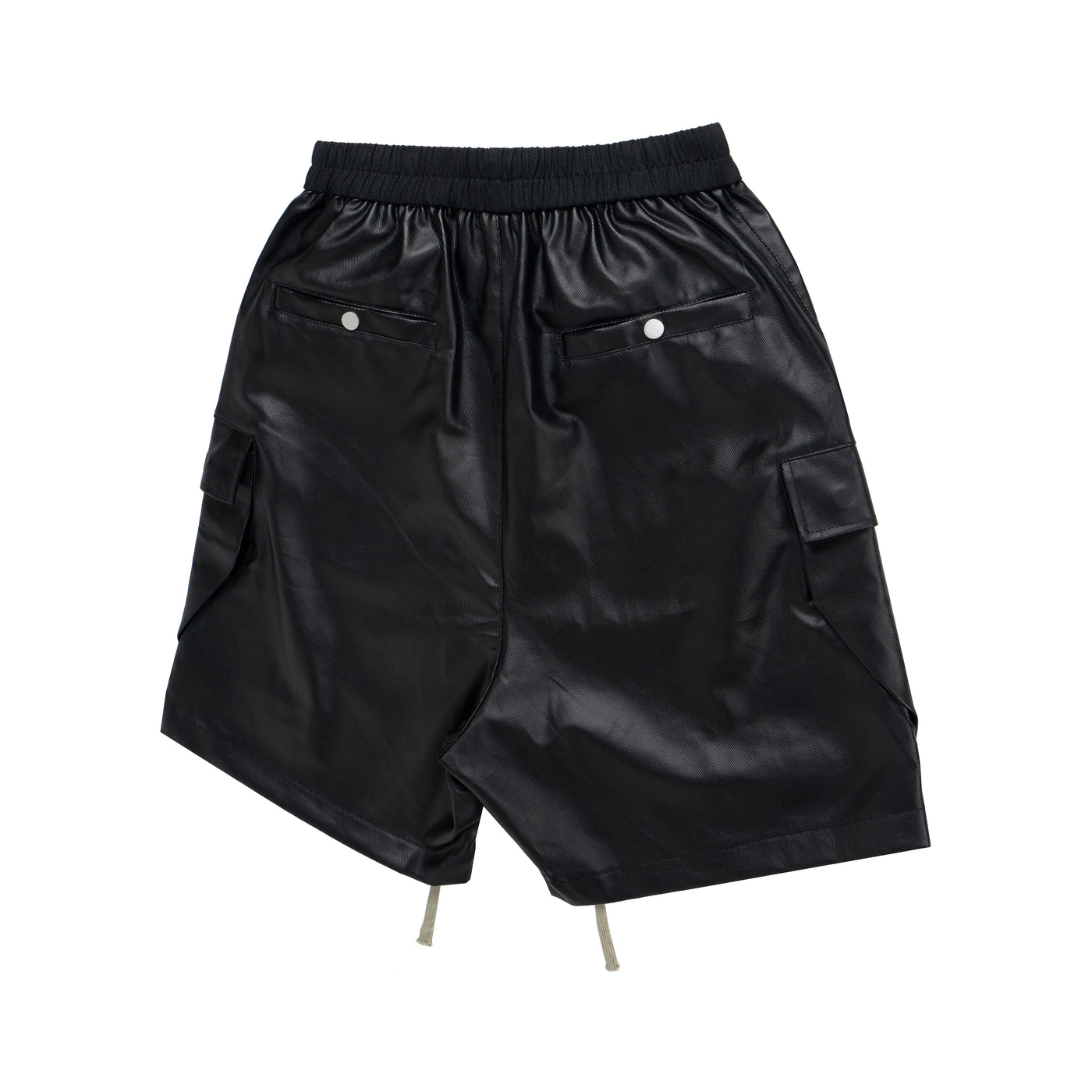 IAC | Black 0pium leather shorts