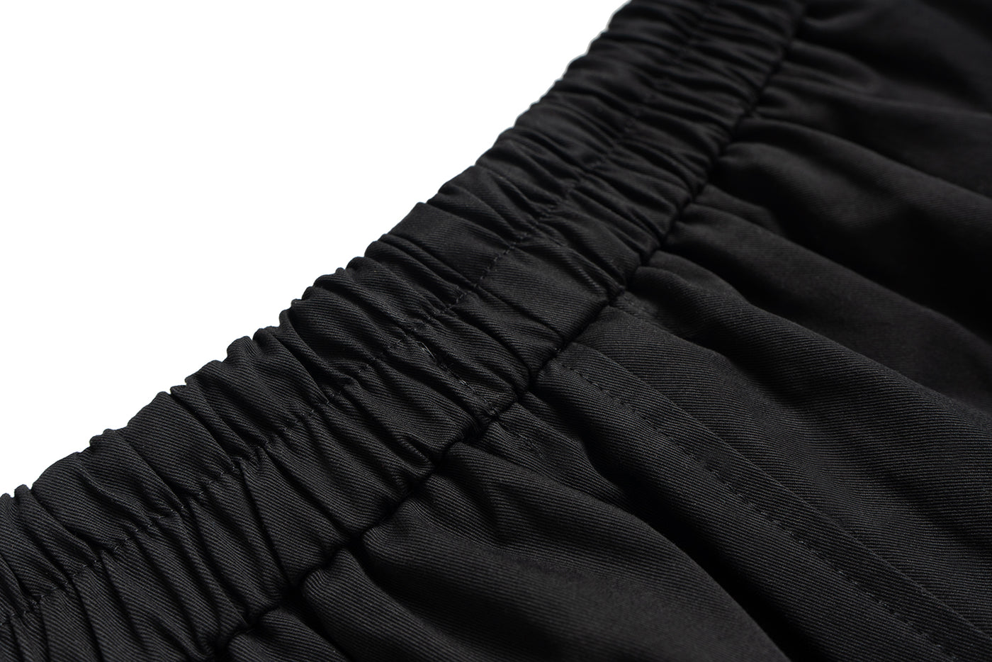 IAC | Black big zipper boxer shorts