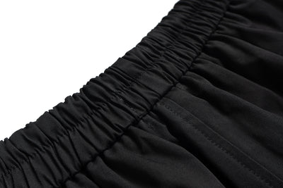 IAC | Black big zipper boxer shorts