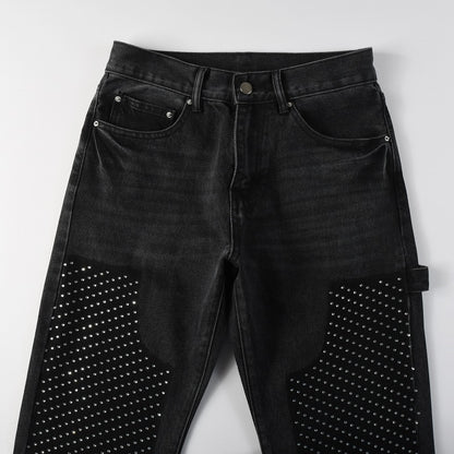 IAC | STARRY RIDER FLARED BLACK JEANS