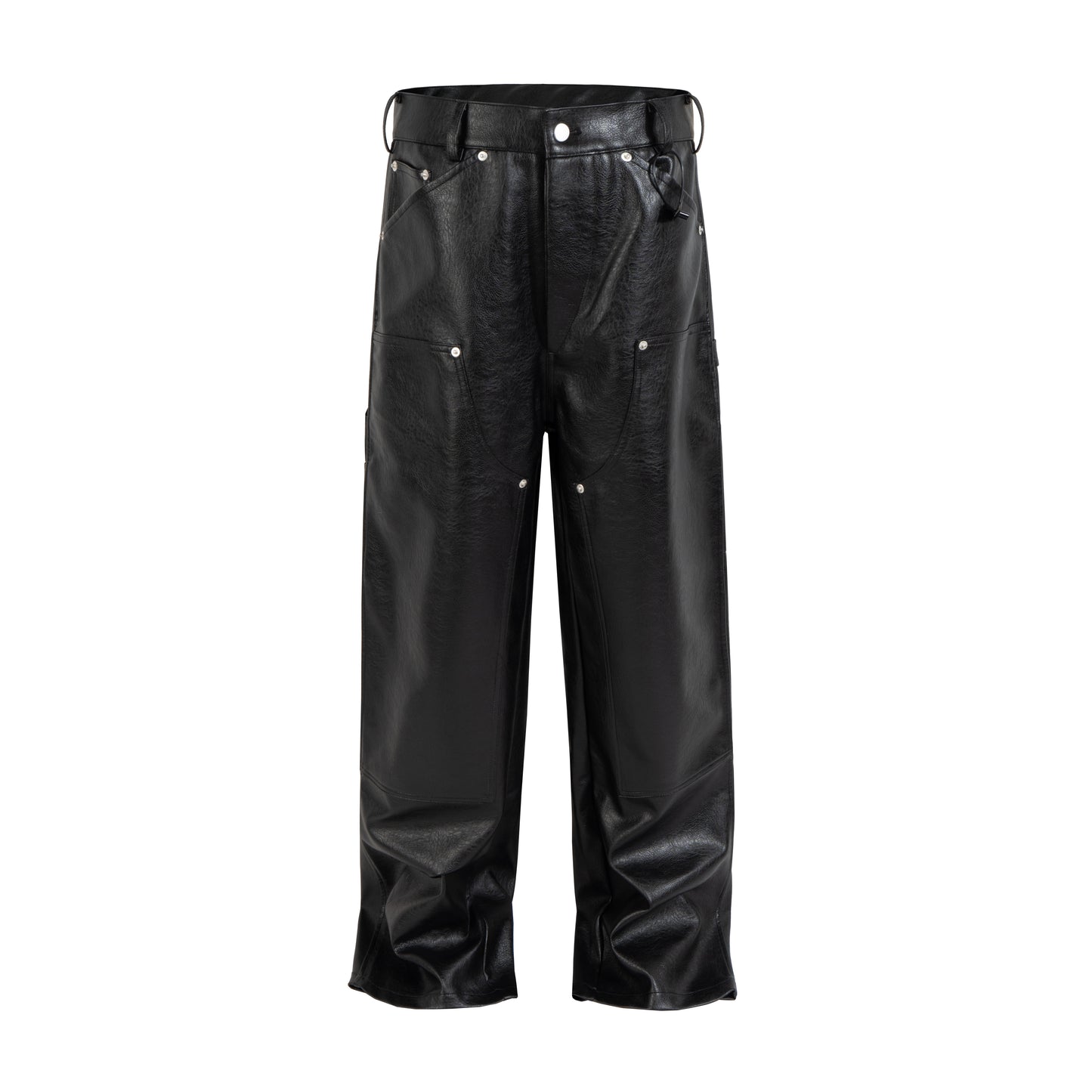IAC | LEATHER CARPENTER PANTS