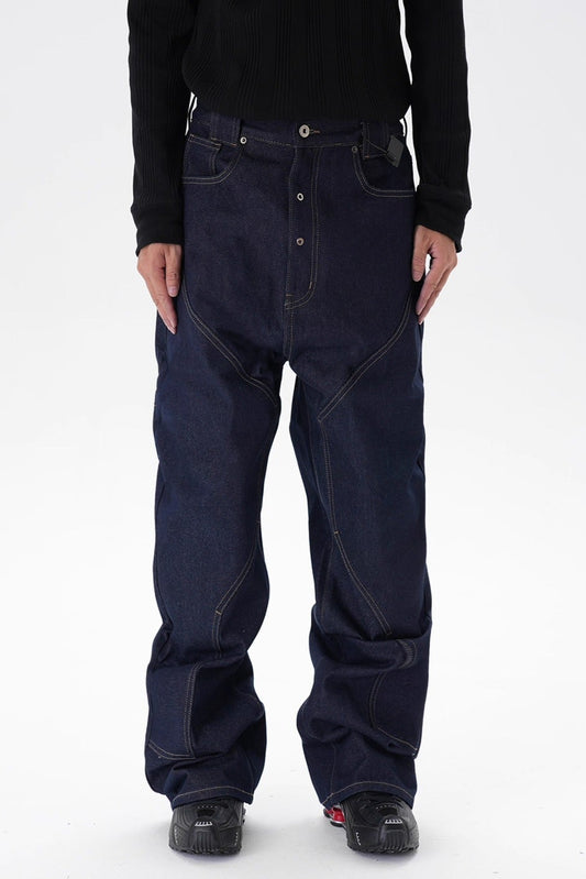 IAC | POP OUT blue denim