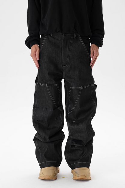 IAC | Black Emporio Baggy Pants