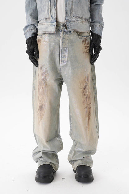 IAC | Dirty Lucid Super Baggy Jeans