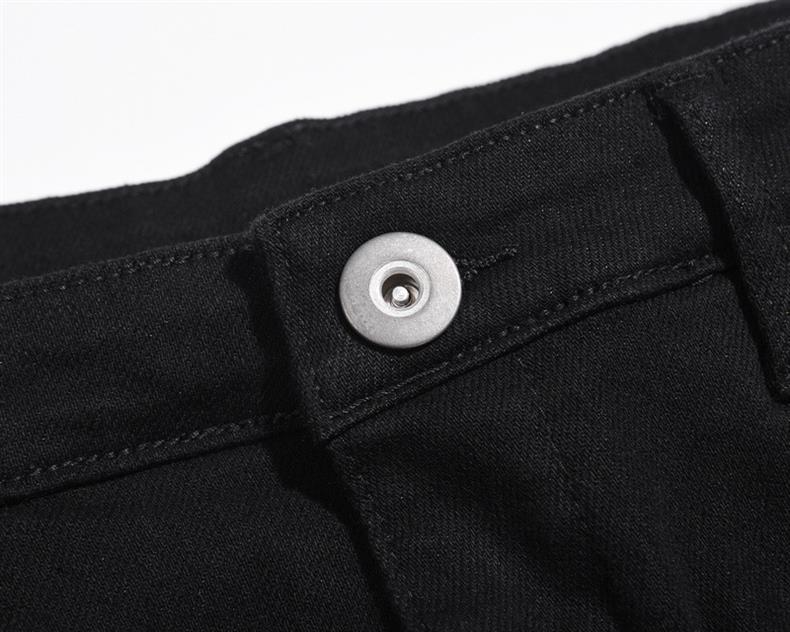 IAC | DISTRESSED BLACK PANTS