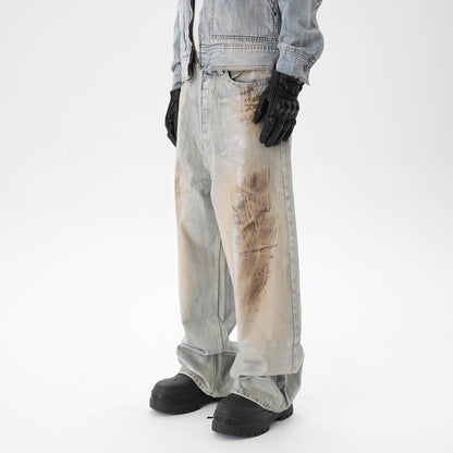 IAC | Dirty Lucid Super Baggy Jeans