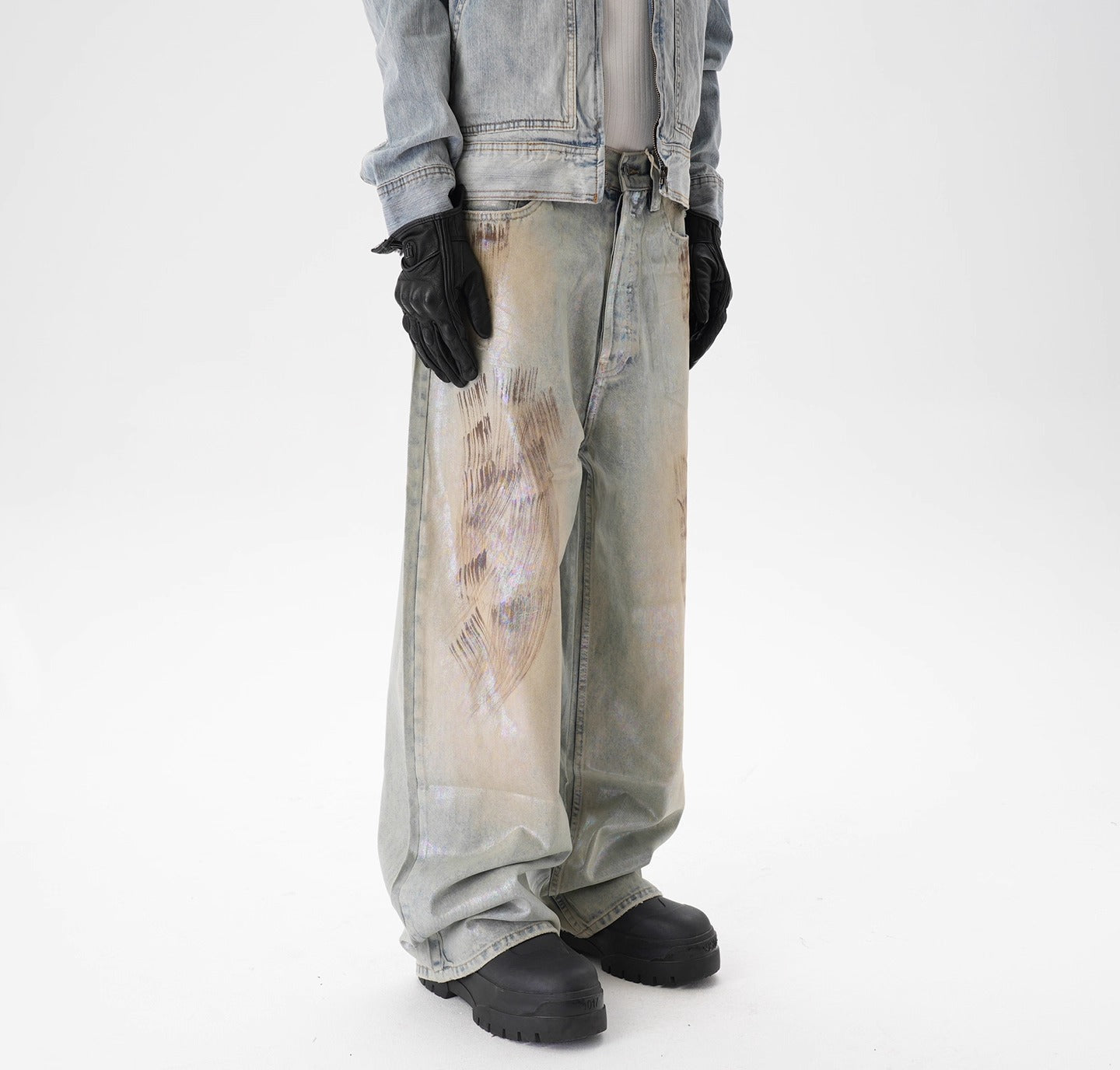 IAC | Dirty Lucid Super Baggy Jeans