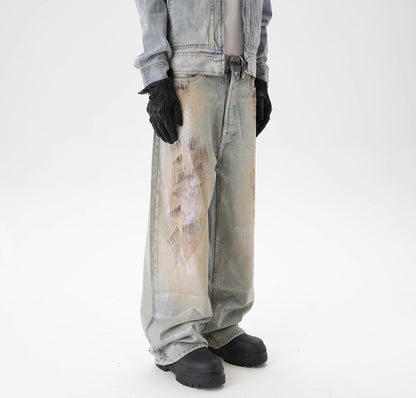 IAC | Dirty Lucid Super Baggy Jeans