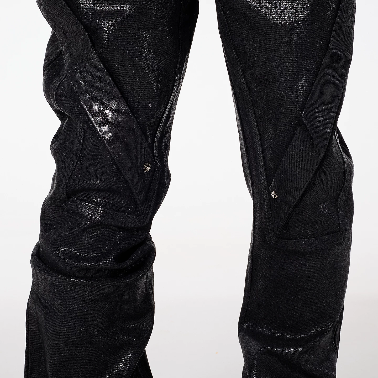 IAC | WAXED BELTED JEANS
