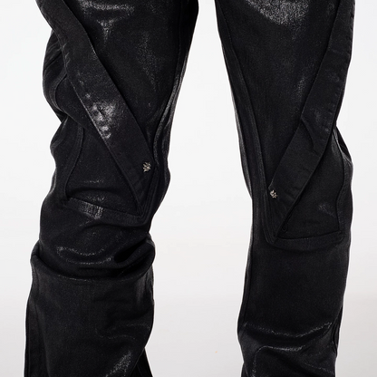 IAC | WAXED BELTED JEANS