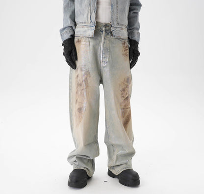 IAC | Dirty Lucid Super Baggy Jeans